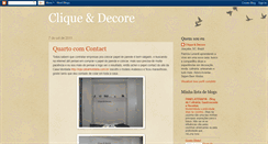 Desktop Screenshot of cliquedecore.blogspot.com