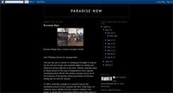 Desktop Screenshot of conditionparadisenow.blogspot.com