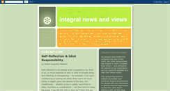 Desktop Screenshot of integralnews.blogspot.com