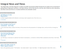 Tablet Screenshot of integralnews.blogspot.com