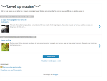 Tablet Screenshot of levelupmaxine.blogspot.com