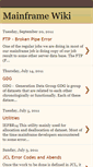 Mobile Screenshot of mainframe-wiki.blogspot.com