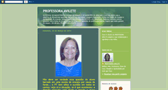 Desktop Screenshot of professoraavilete.blogspot.com