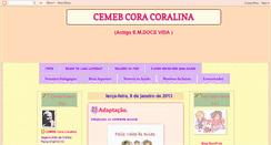 Desktop Screenshot of cemebcoracoralina.blogspot.com