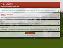 Tablet Screenshot of infomutis.blogspot.com