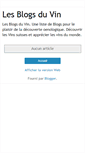 Mobile Screenshot of blogs-du-vin.blogspot.com