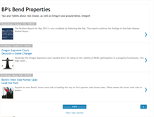 Tablet Screenshot of bpsbendproperties.blogspot.com