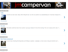 Tablet Screenshot of jmcampervan.blogspot.com