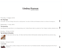 Tablet Screenshot of lindsaypearsons.blogspot.com