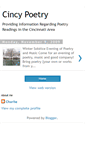 Mobile Screenshot of cincypoetry.blogspot.com