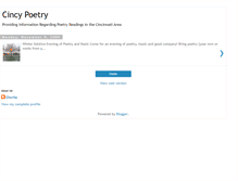 Tablet Screenshot of cincypoetry.blogspot.com