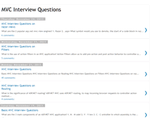 Tablet Screenshot of mvcquestions.blogspot.com
