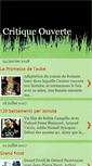 Mobile Screenshot of critique-ouverte.blogspot.com