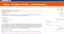 Desktop Screenshot of dofus-eniripsa-guide.blogspot.com