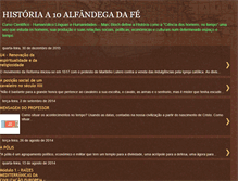 Tablet Screenshot of historia10alfandega.blogspot.com