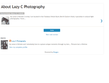 Tablet Screenshot of aboutlazycphotography.blogspot.com