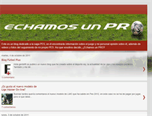 Tablet Screenshot of echamosunpro.blogspot.com