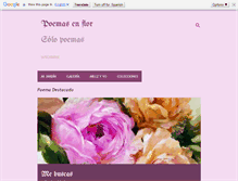 Tablet Screenshot of mispoemasenflor.blogspot.com