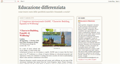 Desktop Screenshot of educazionedifferenziata.blogspot.com