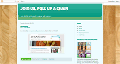 Desktop Screenshot of joinuspullupachair.blogspot.com