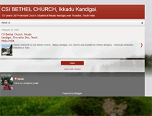 Tablet Screenshot of csibethelchurch.blogspot.com