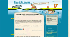 Desktop Screenshot of diveintobooks2009.blogspot.com