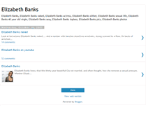 Tablet Screenshot of elizabethbanks.blogspot.com