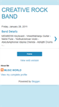 Mobile Screenshot of creativerockband.blogspot.com