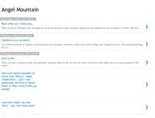 Tablet Screenshot of angelmtn.blogspot.com
