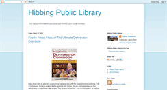 Desktop Screenshot of hibbinglibrary.blogspot.com