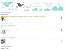 Tablet Screenshot of meganashwelldesign.blogspot.com