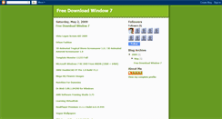 Desktop Screenshot of free-download-window-7.blogspot.com