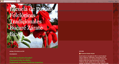 Desktop Screenshot of folklorebucare.blogspot.com