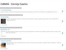 Tablet Screenshot of cervejacaraha.blogspot.com