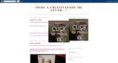 Desktop Screenshot of ondeacriatividademelevar.blogspot.com
