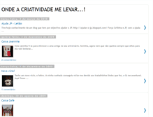 Tablet Screenshot of ondeacriatividademelevar.blogspot.com