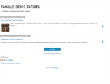 Tablet Screenshot of familledenistardieu.blogspot.com