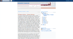 Desktop Screenshot of menomintreasures.blogspot.com