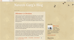 Desktop Screenshot of garg-naveen.blogspot.com