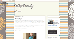 Desktop Screenshot of kellyfamily21.blogspot.com