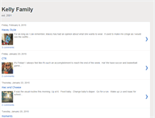 Tablet Screenshot of kellyfamily21.blogspot.com