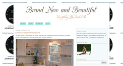 Desktop Screenshot of brandnewandbeautiful.blogspot.com