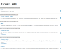 Tablet Screenshot of 4charity2008.blogspot.com