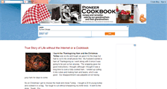 Desktop Screenshot of pioneercookbook.blogspot.com