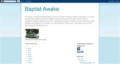 Desktop Screenshot of baptistawake.blogspot.com