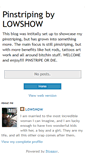 Mobile Screenshot of lowshowca.blogspot.com