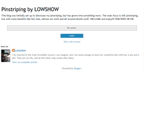 Tablet Screenshot of lowshowca.blogspot.com