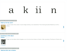 Tablet Screenshot of akiin.blogspot.com