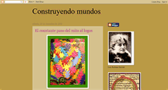 Desktop Screenshot of construyendomundos-fiorela.blogspot.com