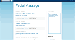 Desktop Screenshot of facialmassage.blogspot.com